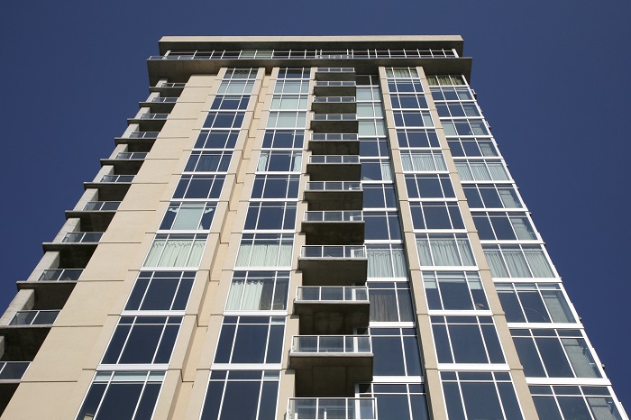 Modern High Rise Condo Building